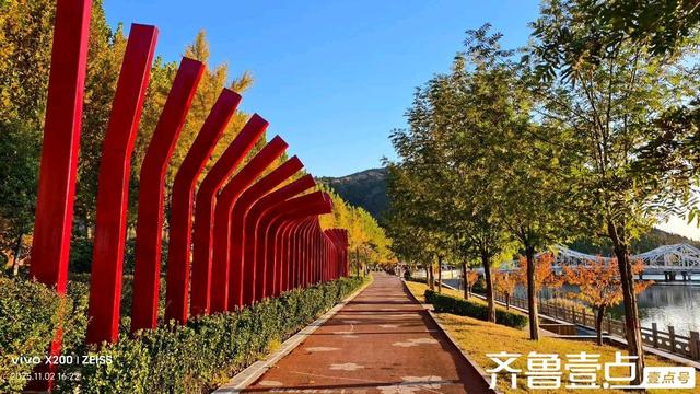 壹点号·秀山东｜汶河湿地秋韵：诗意与灵动画卷的交织