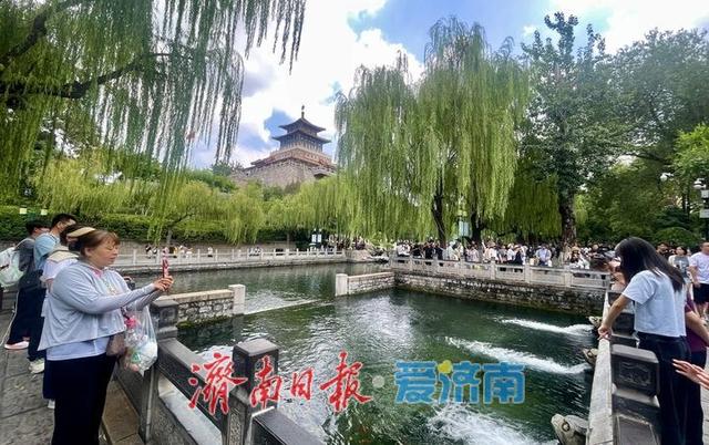 一年四季 泉在济南丨暑假进入后半程 泉水游热度不减