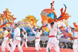 京彩新春彩灯嘉年华亮相园博园 京津冀十大庙会陪您过大年图片