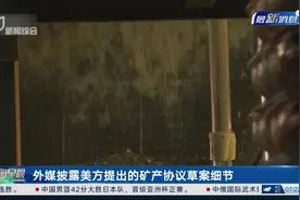 外媒披露美方提出的矿产协议草案细节视频封面