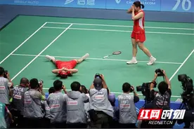 现场直击 | 书写亚运会新历史 “凡晨组合”卫冕冠军图片
