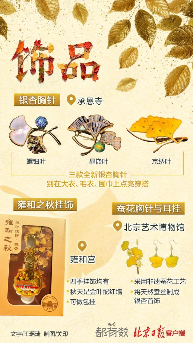 逍遥游｜把秋景打包回家！北京彩叶文创图鉴——