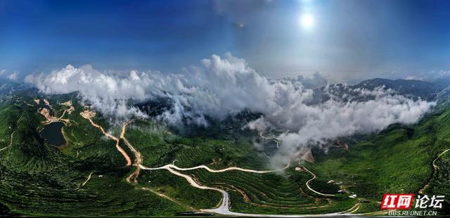 高清湖南丨云来云去处，我在天龙山邂逅山河之美