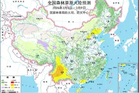 威头条丨森林草原火险趋势分析（2025年3月3日—3月9日）图片