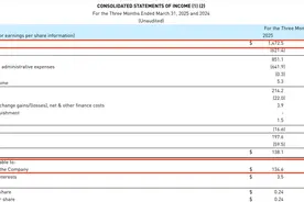 始祖鸟母公司一季度净利大增超25倍：中国营收增超四成，从容应对关税影响图片