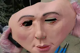 “易容术”重现江湖！有人戴上“人皮面具”，他想干什么？图片