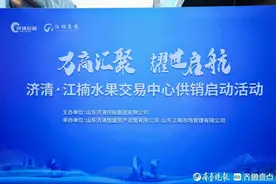 济清·江楠水果交易中心采购对接暨政策发布会在长清举行图片