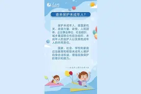 【未成年人保护】谁来保护未成年人？9张图带您了解未成年人保护法→图片