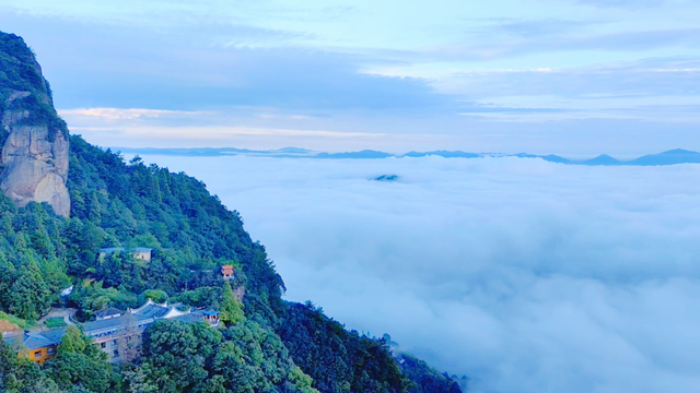 这个国庆来闽清白岩山！登高望云海、寻古寺钟声，美到封神——