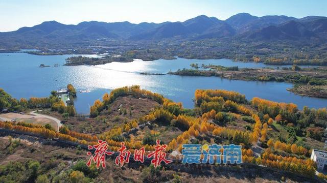 一年四季 泉在济南丨初冬雪野湖 “颜值” 在线 天蓝湖碧引客来