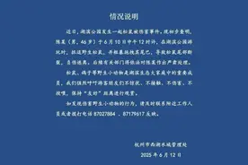 男子西湖里拔断松鼠尾巴，粗暴行为让文明蒙羞 | 新京报快评图片