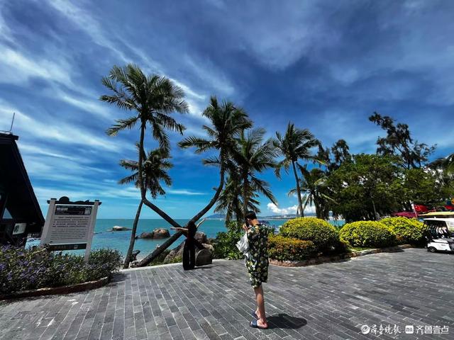 双节拍 | 天涯海角景区，海天一色游人如织