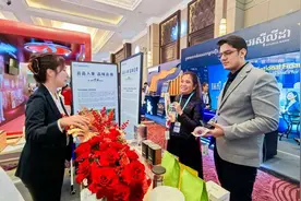 中国云南高原特色农产品亮相柬埔寨贸易博览会图片