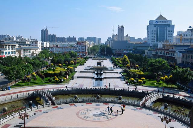 组图丨武威南城门：一墙秋景 满目晴和