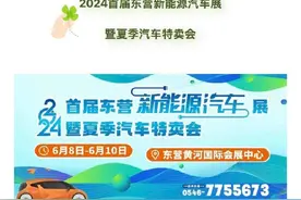 年中大促，夏日狂降！2024首届东营新能源汽车展暨夏季汽车特卖会将于6月8-10日在东营黄河国际会展中心举行！图片