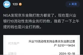京东金融不存在“拆借解决资金问题”，专家：备注为行业标准流程图片