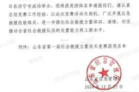 滨州市红十字蓝天救护队荣获全省社会应急力量紧急拉练暨技能竞赛安全破拆项目团体一等奖图片