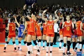 巴黎奥运会女排资格赛：中国胜捷克图片