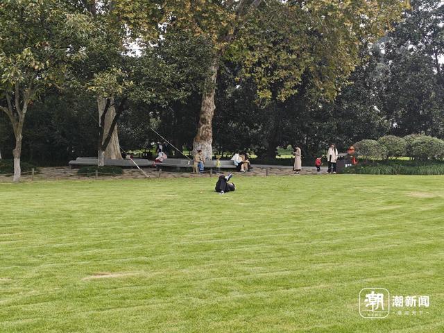 杭州西湖边有露营区？景区：是欣赏风光的固定休息场所，不建议过夜