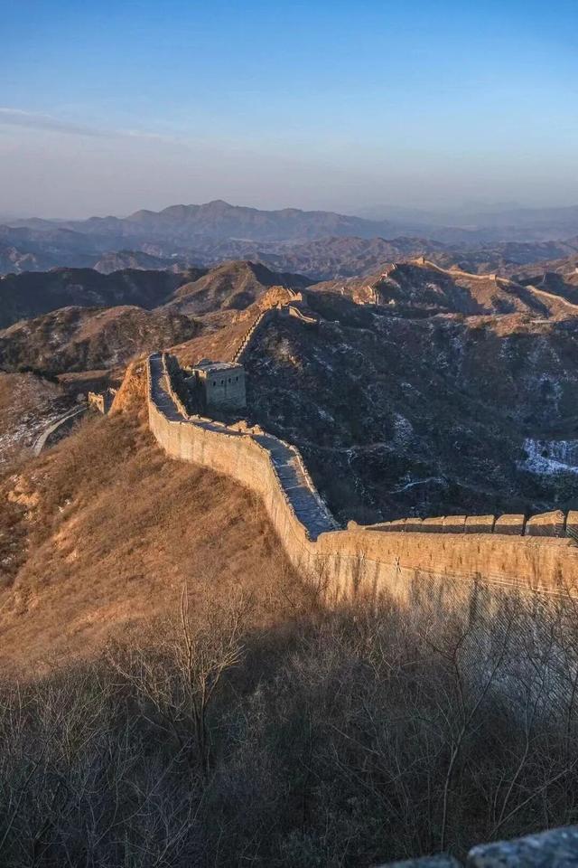 冬日来金山岭长城感受壮丽非凡、韵味独特的自然画卷