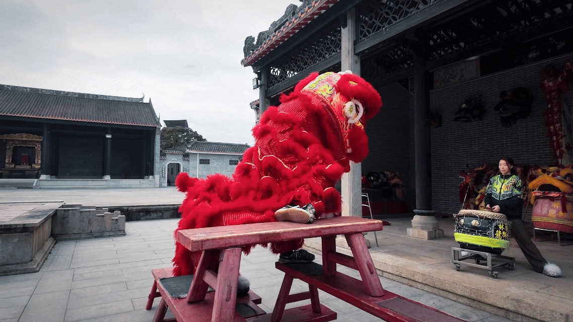 何以中国｜非遗有新人•节庆季：醒狮贺岁年味浓 生生不息震精神