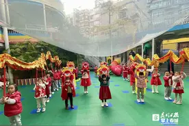 昆明市第二幼儿园举行辞旧迎新活动图片