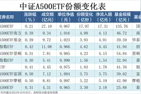 场外基金两日募集近300亿，中证A500ETF规模突破500亿元丨A500ETF观察图片