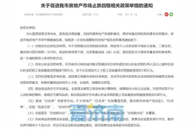 最新！济南发布房地产7条政策图片