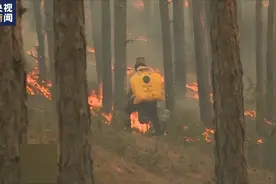 北马其顿山火肆虐 地区危机指挥部成立图片