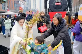 川渝“花”式宠粉 10万枝蜡梅全城免费送图片