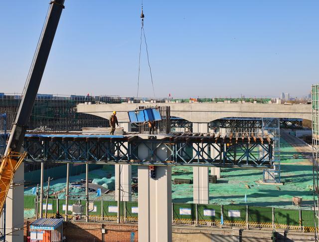 亮马河北路正加紧建设，将直达首都机场二高速
