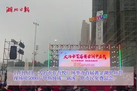 大冶市举办首届甲鱼节：5000斤甲鱼一锅汤  市民尽情免费尝图片