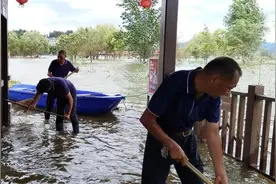 青山湖景区汛后恢复正在进行：网红“抹茶森林”不会受影响，开园还要再等图片