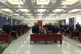 宁夏公路管理中心中卫分中心党委廉洁主题道德讲堂开讲图片