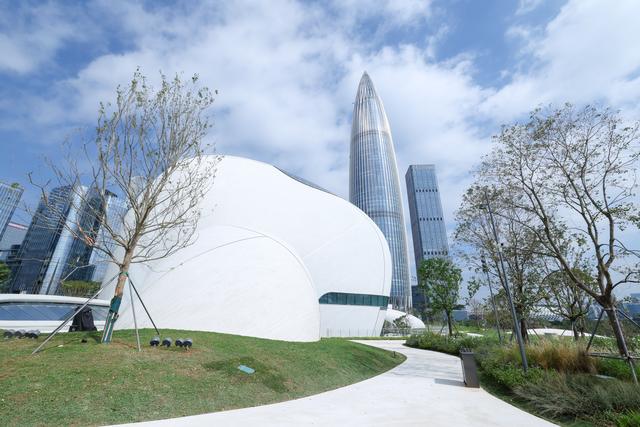 深圳湾文化广场“水落石出”  大湾区文化地标“上新”