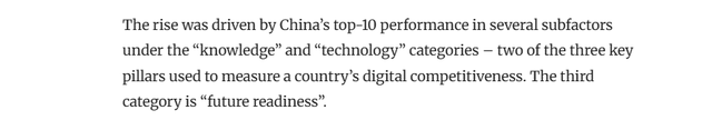 全球媒体聚焦︱研究显示 中国的数字竞争力创历史新高