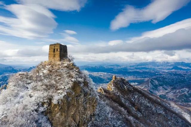 立冬见证金山岭长城的「限定版」静穆壮美景色！