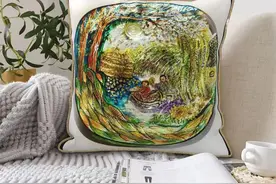 “闪光的故乡”！四川蓬安非遗玻璃画产品入选“中国好礼”图片