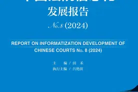 中国社会科学院法学研究所发布2024年《法治蓝皮书·中国法院信息化发展报告》图片