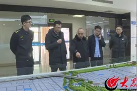 北海经济开发区管委会副主任高翔宇到G228丹东线滨州段项目部调研图片