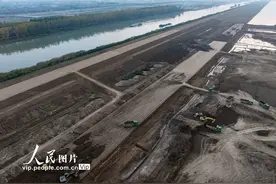 江苏淮安：淮河入海水道二期工程加快推进图片
