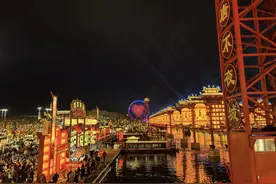 首个“非遗版”春节，各地无人机表演火出圈，工业城市年味浓图片