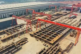 广西路建集团以奋进姿态推动钢构制造业务实现“开门红”图片