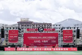 四川炉霍县举办纪念“长征五一运动会”全民健身活动图片