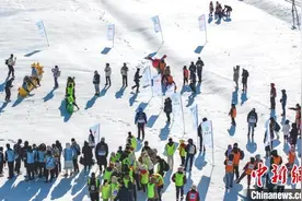 湖北宜昌：南方草场变成冰雪乐园图片