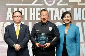 亚太裔传统月洛杉矶杰出华人获表彰图片