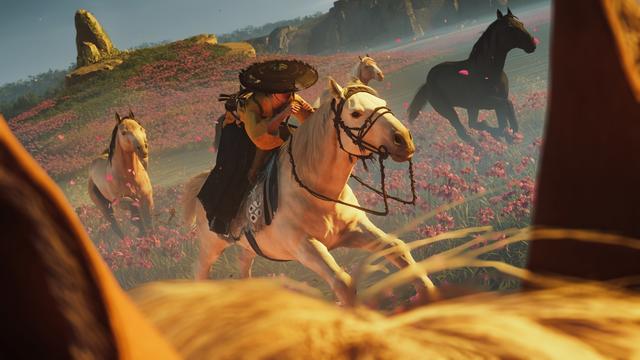 PS5版《羊蹄山之魂》游戏照片模式详解：16机位追踪+动态粒子系统