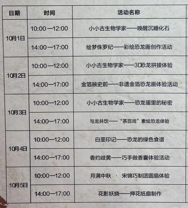 纷纷打卡！国庆首日，“恐龙展”走进商圈