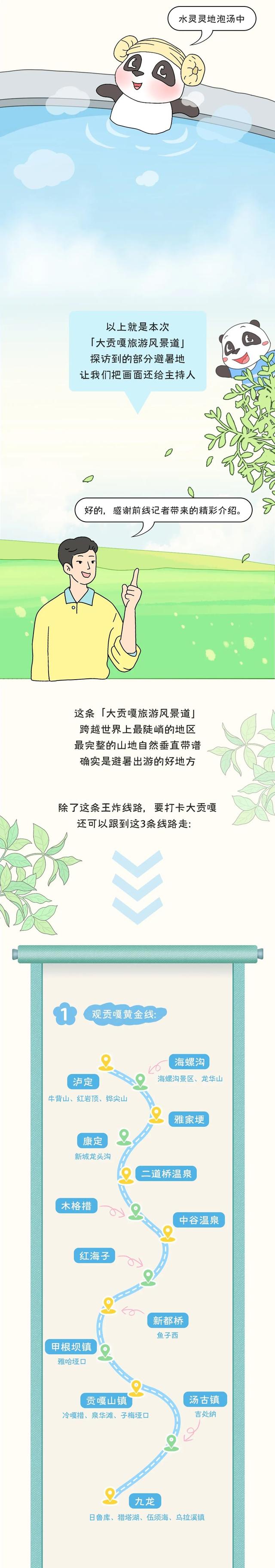 今天休息，去大贡嘎了！