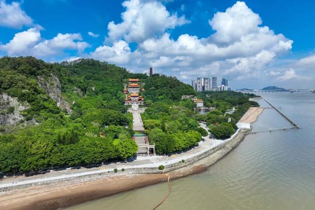绝美骑行道+大片沙滩！南沙湾滨海岸线全线贯通